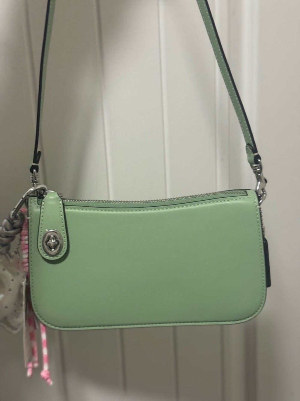 NWT Coach Penn Leather Shoulder Bag